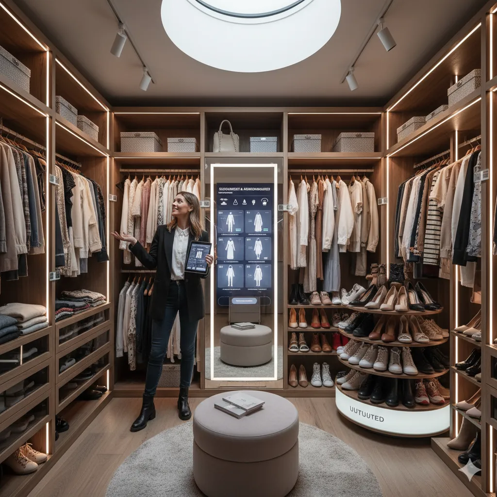 Asiakkaan kokemus vaatekaapista